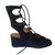 Chloé sandali Nero Scamosciato  ref.73976