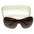 Chanel Sunglasses Golden Dark brown Metal Plastic Pearl  ref.74244