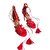 Aquazzura sandali Rosso Scamosciato  ref.74323