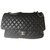 Chanel Maxi Jumbo Black Leather  ref.74351