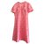Louis Vuitton Kleid Pink Viskose  ref.74414