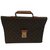 Louis Vuitton Kourad Vintage Marrone Pelle Tela  ref.74461