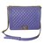Chanel Boy bag Blue Leather  ref.74568