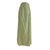 Chanel Skirt Green Silk Acetate  ref.74628