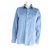 Comme Des Garcons Parte superior da camisa Azul Algodão  ref.74629