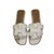 Hermès Oran sandals White Leather  ref.74724
