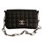 Chanel Brieftasche Schwarz Leder  ref.74833