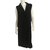 Hermès Vestidos Negro Seda  ref.75015