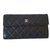 Chanel Timeless Wallet Black Leather  ref.75027