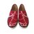 Hermès zapatillas Roja Algodón  ref.75033