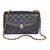 Chanel Diana Black Leather  ref.75054