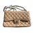 Chanel Jumbo lined Flap bag Beige Leather  ref.75132