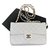 Chanel TIMELESS White Leather  ref.75205