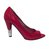Chanel Heels Red Leather Patent leather  ref.75368