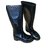 Louis Vuitton boots Black Rubber  ref.75395