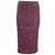 John Galliano Skirts Pink Purple Silk Wool Viscose  ref.75503