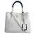 Prada lined bag White Leather  ref.75612