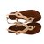 Aldo sandals White Leather  ref.75706