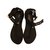 Steve Madden sandals Black Leather  ref.75718