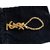 Yves Saint Laurent Encantos de saco Dourado Metal  ref.75760