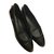 Louis Vuitton Zapatillas de ballet Negro Charol  ref.75848