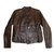 Oakwood Biker jackets Brown Leather  ref.75955