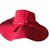Chanel Hüte Rot Baumwolle  ref.75965