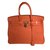 Hermès Birkin 35 Cuir Orange  ref.76107