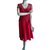 Autre Marque Robe cockail Polyester Rouge  ref.74959