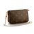 Louis Vuitton pochette Brown Leather  ref.76394