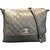 Chanel Handbags Black Leather  ref.76410