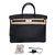 Hermès Birkin 40 Preto Couro  ref.76422