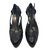 Autre Marque San marina Heels Black Leather  ref.76443