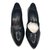 Yves Saint Laurent Heels Black Leather  ref.76446