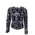 Chanel 2017- 2018 Astronauta chaqueta de perlas Negro Algodón  ref.76481