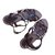 Louis Vuitton sandals Dark brown Leather  ref.76502
