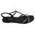 Saint Laurent sandals Black Leather  ref.76539