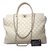 Chanel Handbags Beige Leather  ref.76550