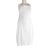 Yves Saint Laurent Robes Coton Elasthane Polyamide Blanc  ref.76595