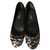 Yves Saint Laurent Zapatillas de ballet Estampado de leopardo Becerro  ref.76688