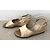 Sandali con tacco a zeppa Fausto Santini in pelle beige - vista 4