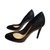 Dior Heels Black Leather  ref.76933
