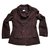 Chanel Jackets Dark red Prune Tweed  ref.76983