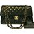 Timeless Chanel Handtaschen Schwarz Leder  ref.77027