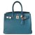 Hermès Birkin 30 Blau Leder  ref.77029