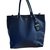 Prada Handbags Navy blue Leather  ref.77058