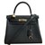 Hermès Kelly 28 Black Leather  ref.77060