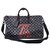 Louis Vuitton keepall 45 Navy blue Leather  ref.77063