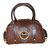 Lancel Handbags Caramel Leather  ref.77161