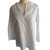 Ralph Lauren Tunic, embroidered linen blouse White  ref.77201